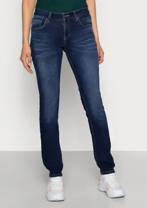 Aspen Y Sian Mid Rise Slim Straight Jean