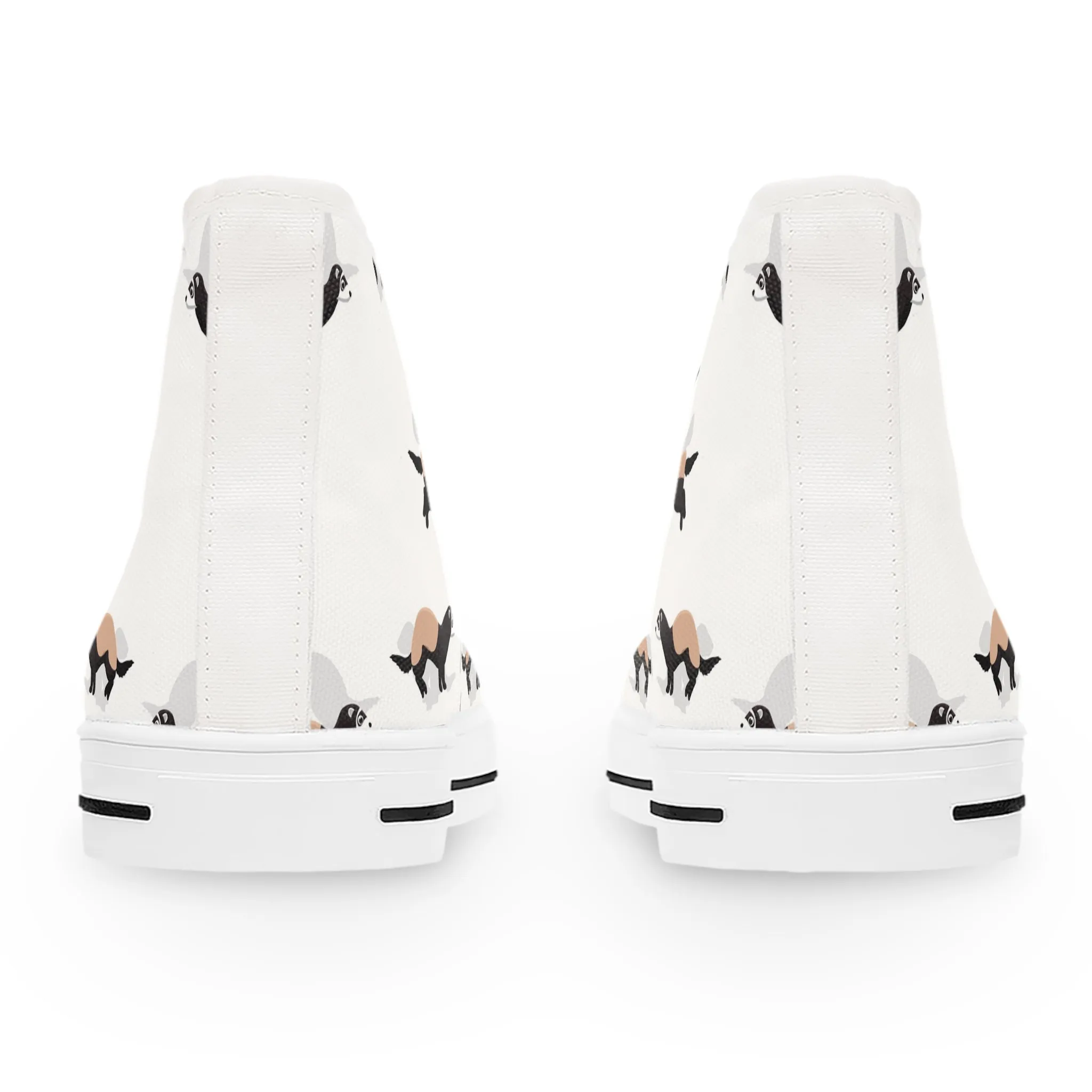 Brown Ferrets Women's High Top Sneakers