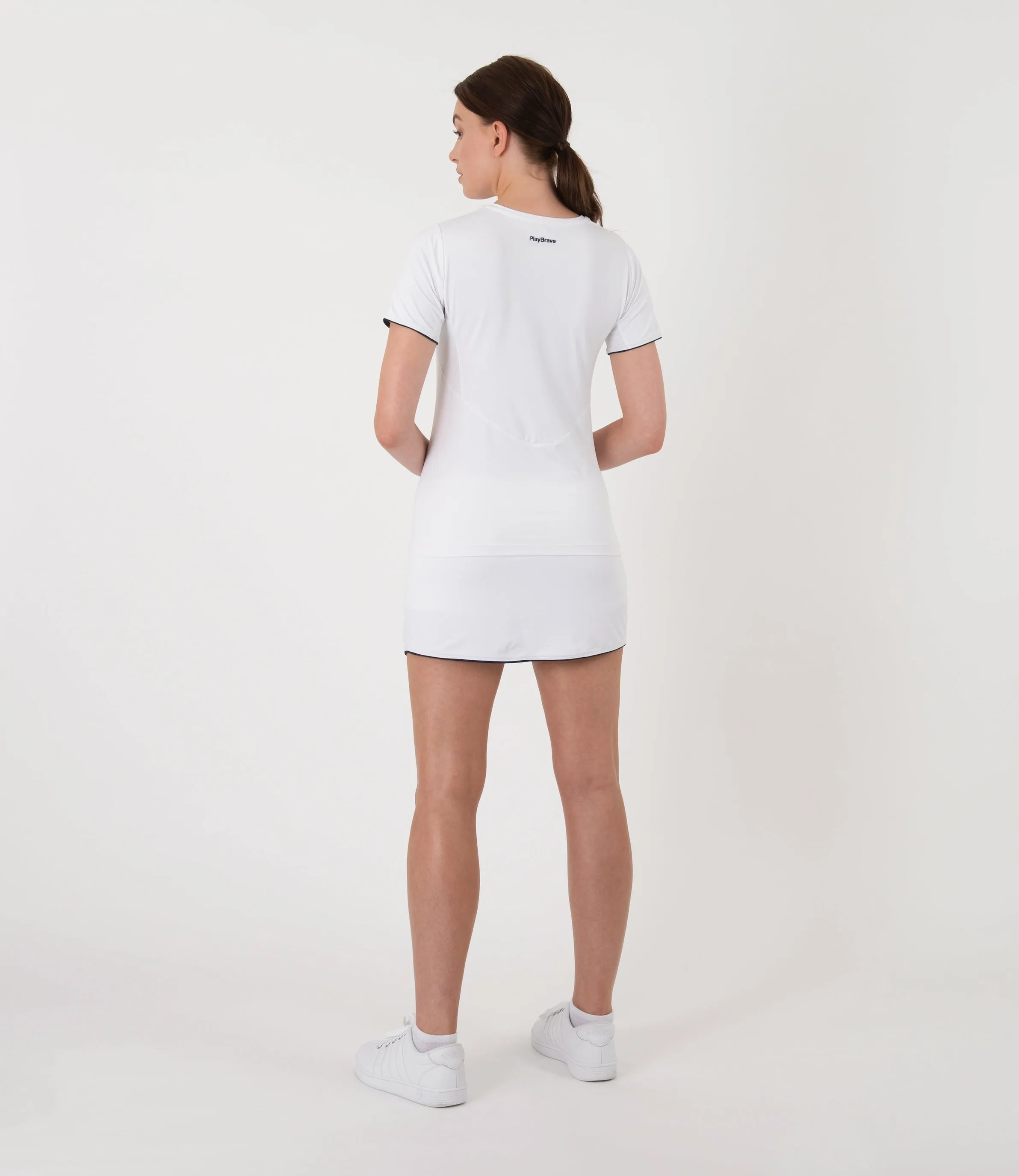 Catherine Tee - White/Navy