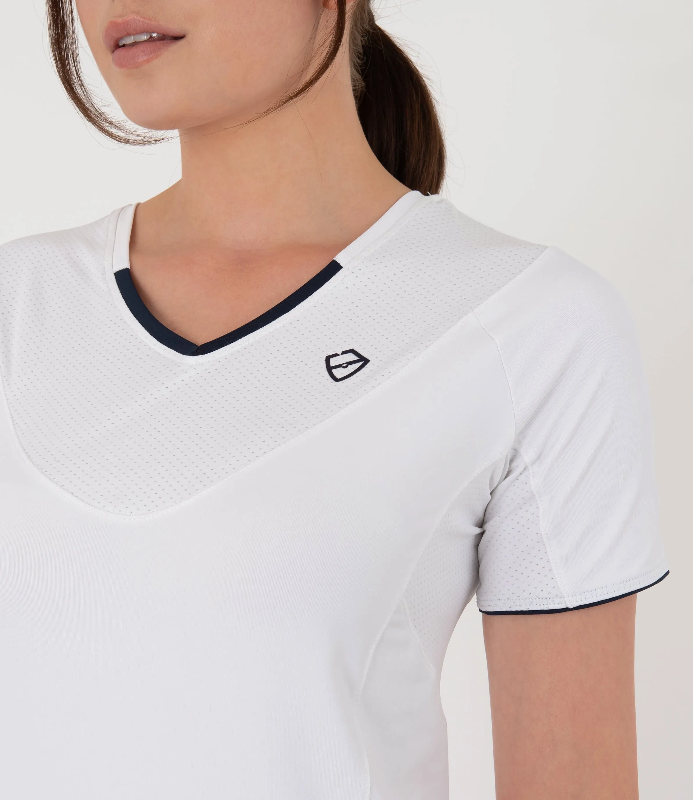 Catherine Tee - White/Navy