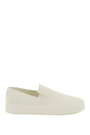 Common Projects Canvas Slip-On Sneakers (Size - 39)
