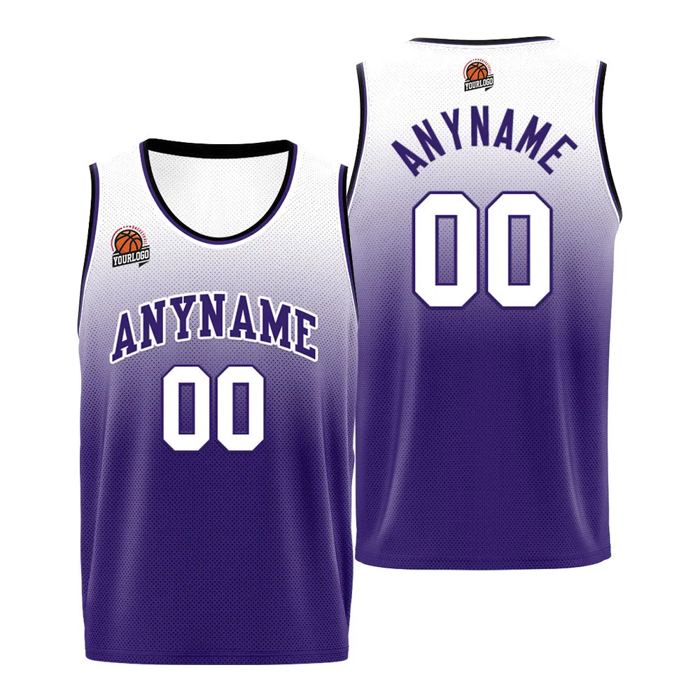 Custom Basketball Jersey Personalized Stitched Team Name Number Logo Orange&Black