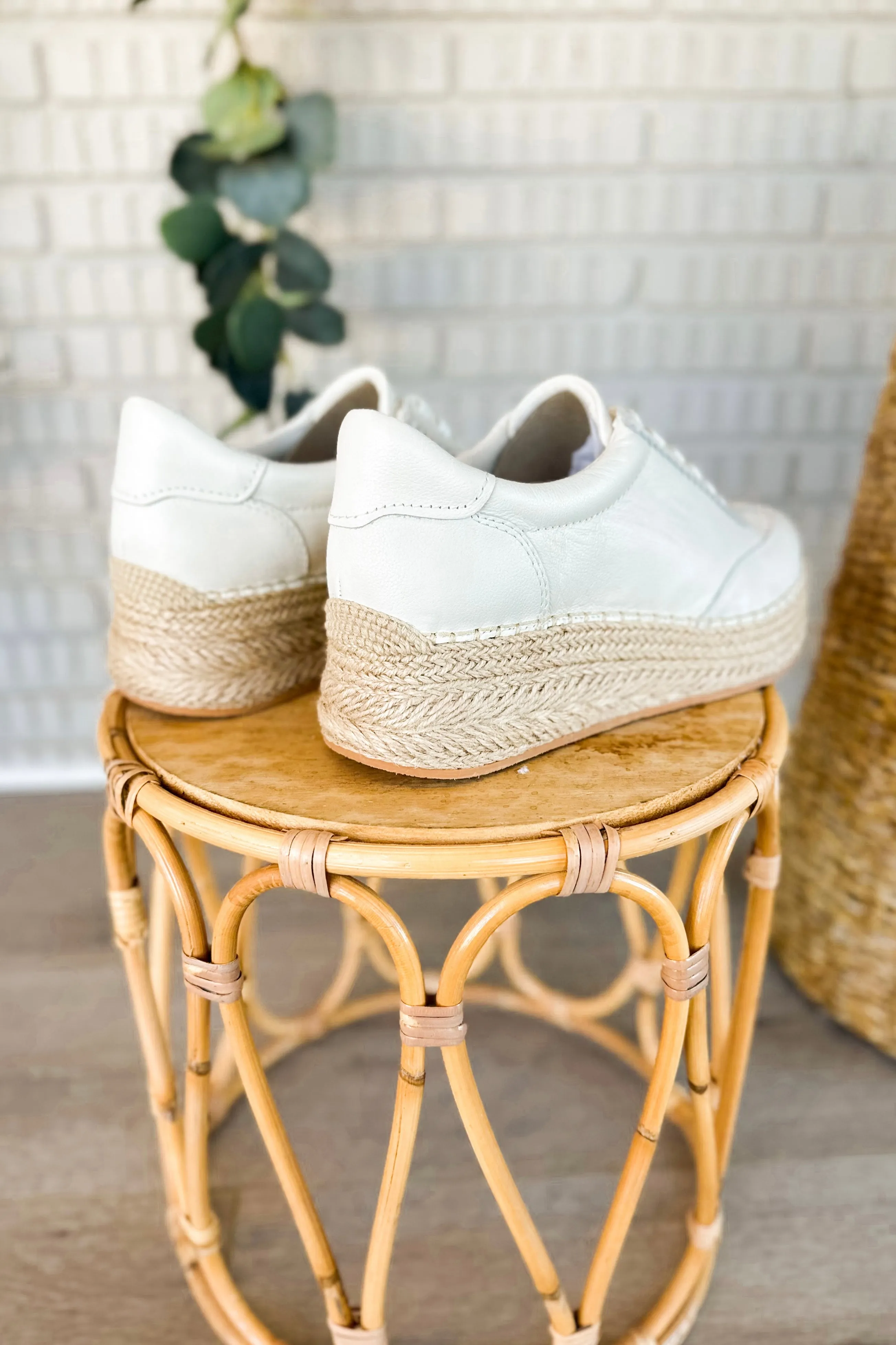 Dolce Vita Jaja White Leather Sneaker *Final Sale*
