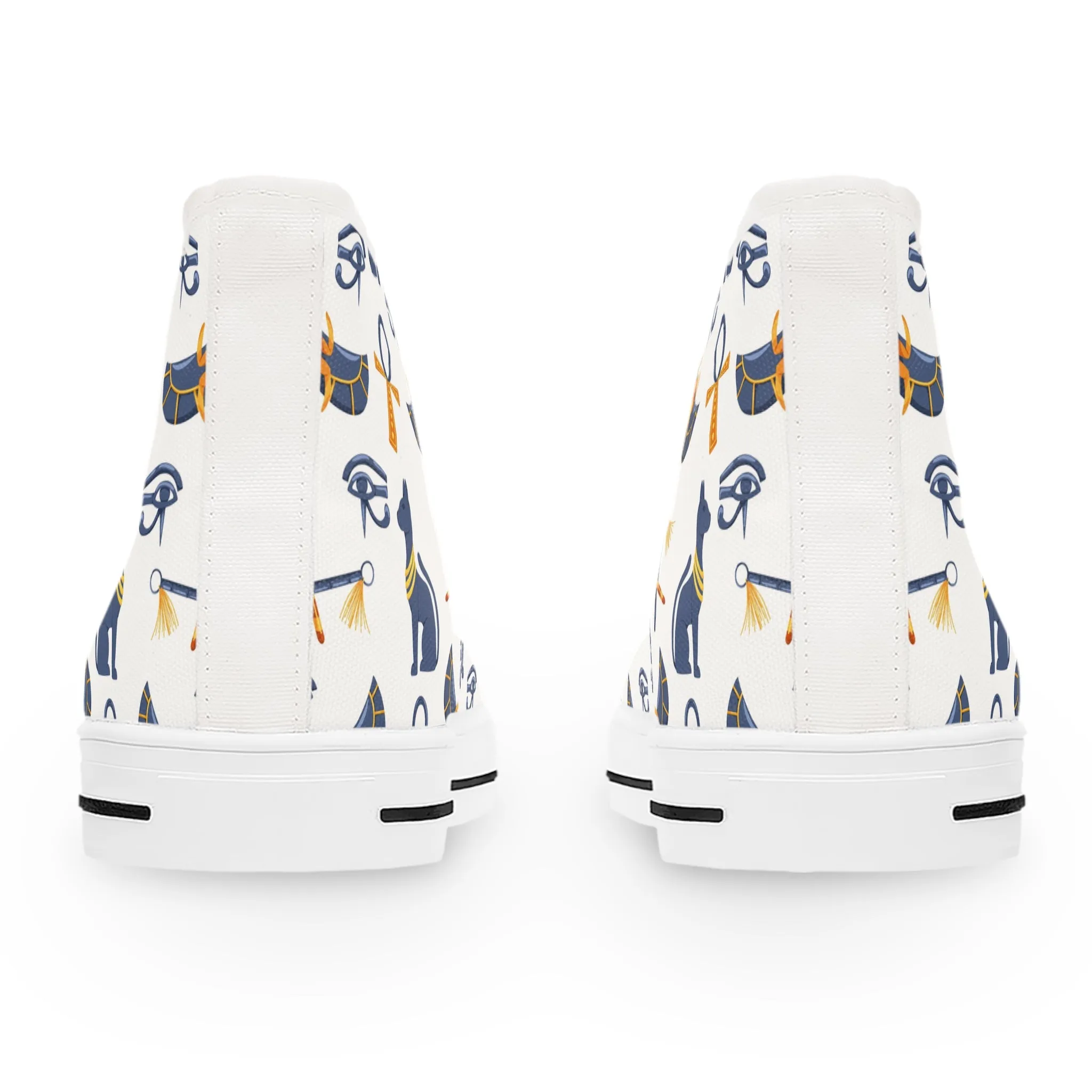 Egyptian Cat Women's High Top Sneakers