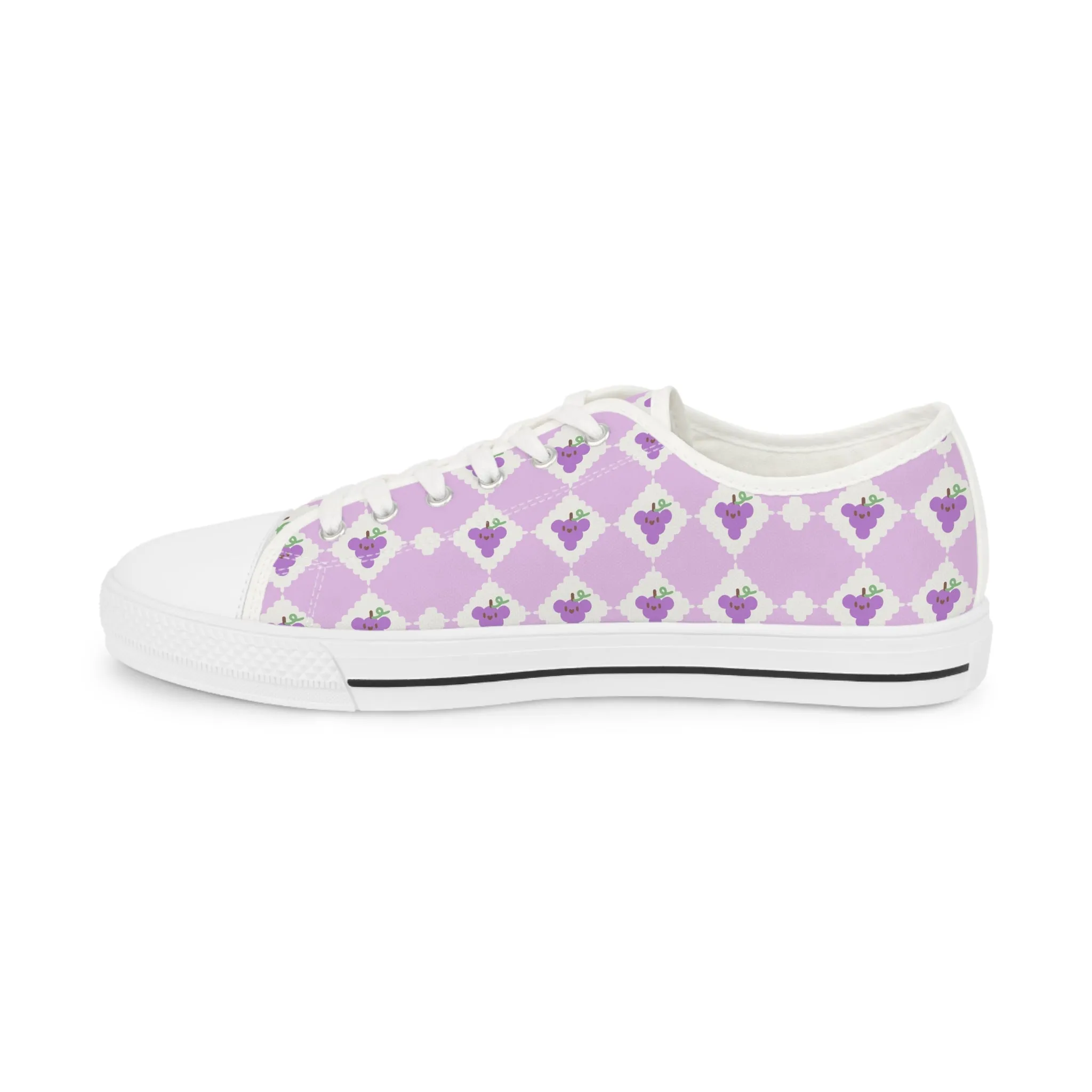 Grapes Men's Low Top Sneakers