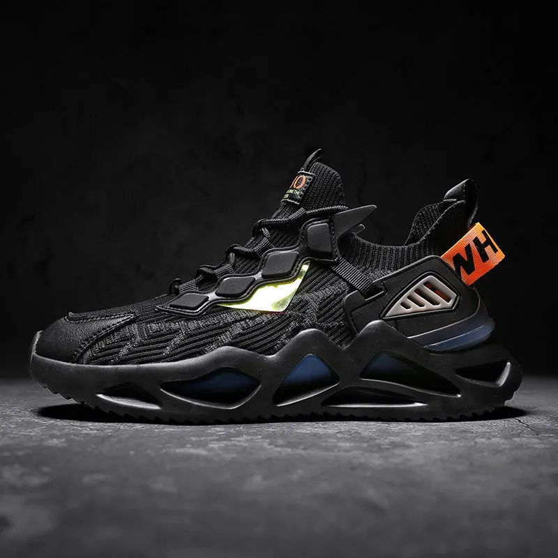 Men Sneakers Cool Wave Sole Sport Running Shoes