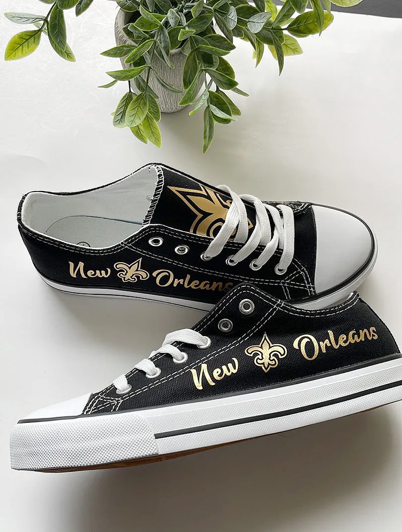 New Orleans sneakers/  Fleur 'de Lis