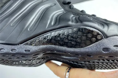 Nike Air Foamposite One All Black Shoes 314996 001 Size 12 *New*
