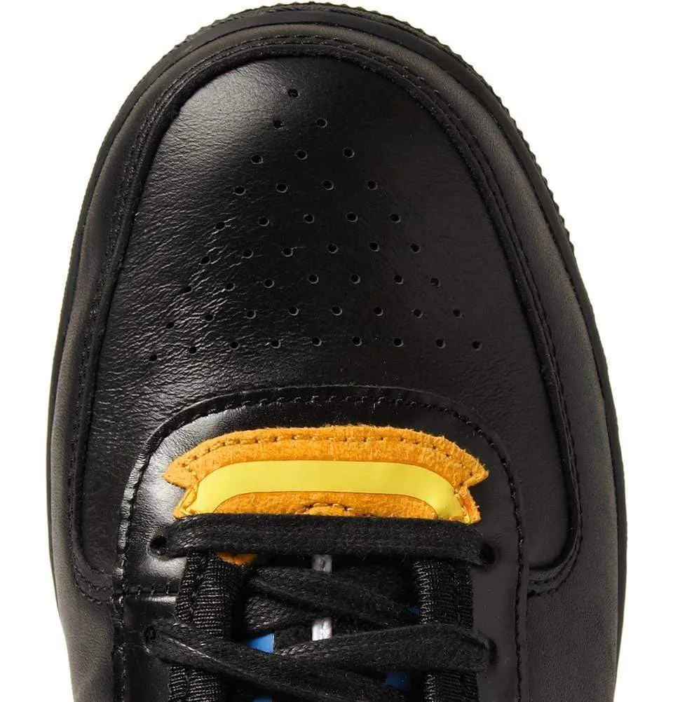 Nike Black Riccardo Tisci Air Force 1 Hi Leather Sneakers