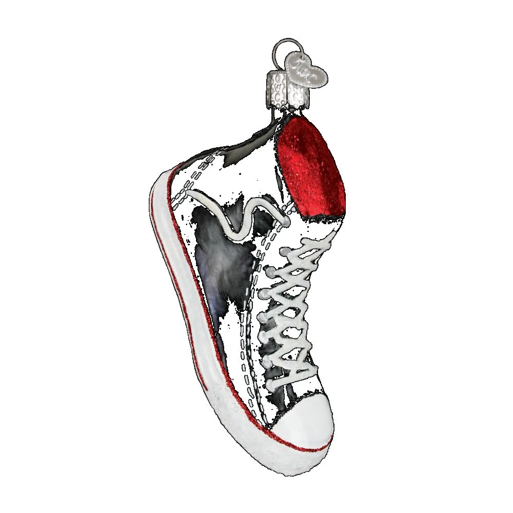 Old World Christmas High Top Sneaker Ornament
