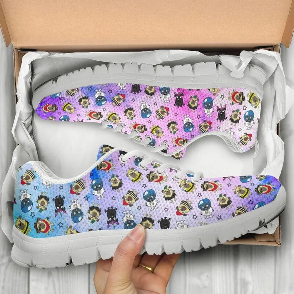 Pug Sneaker, Pug Sneakers, Pug Shoes