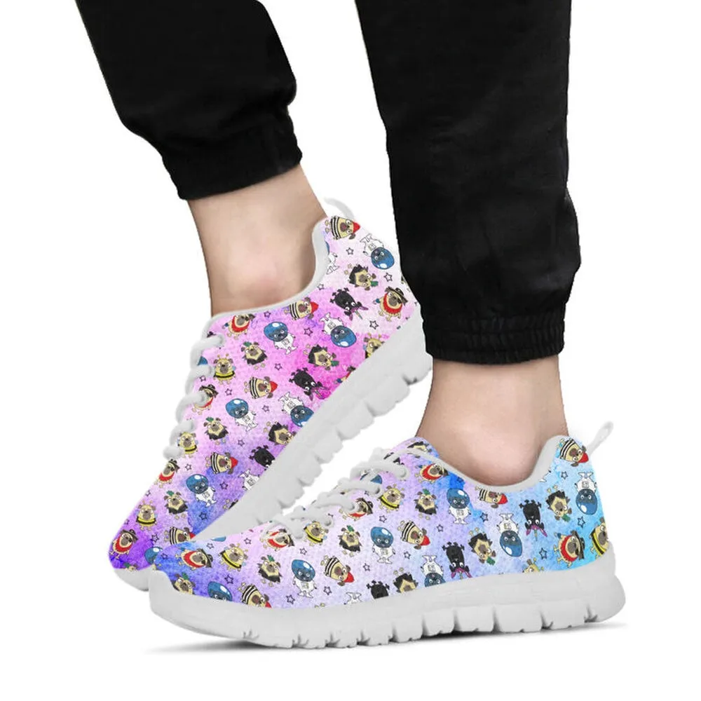Pug Sneaker, Pug Sneakers, Pug Shoes