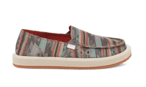 Sanuk Womens Donna ST Blanket Grey Multi