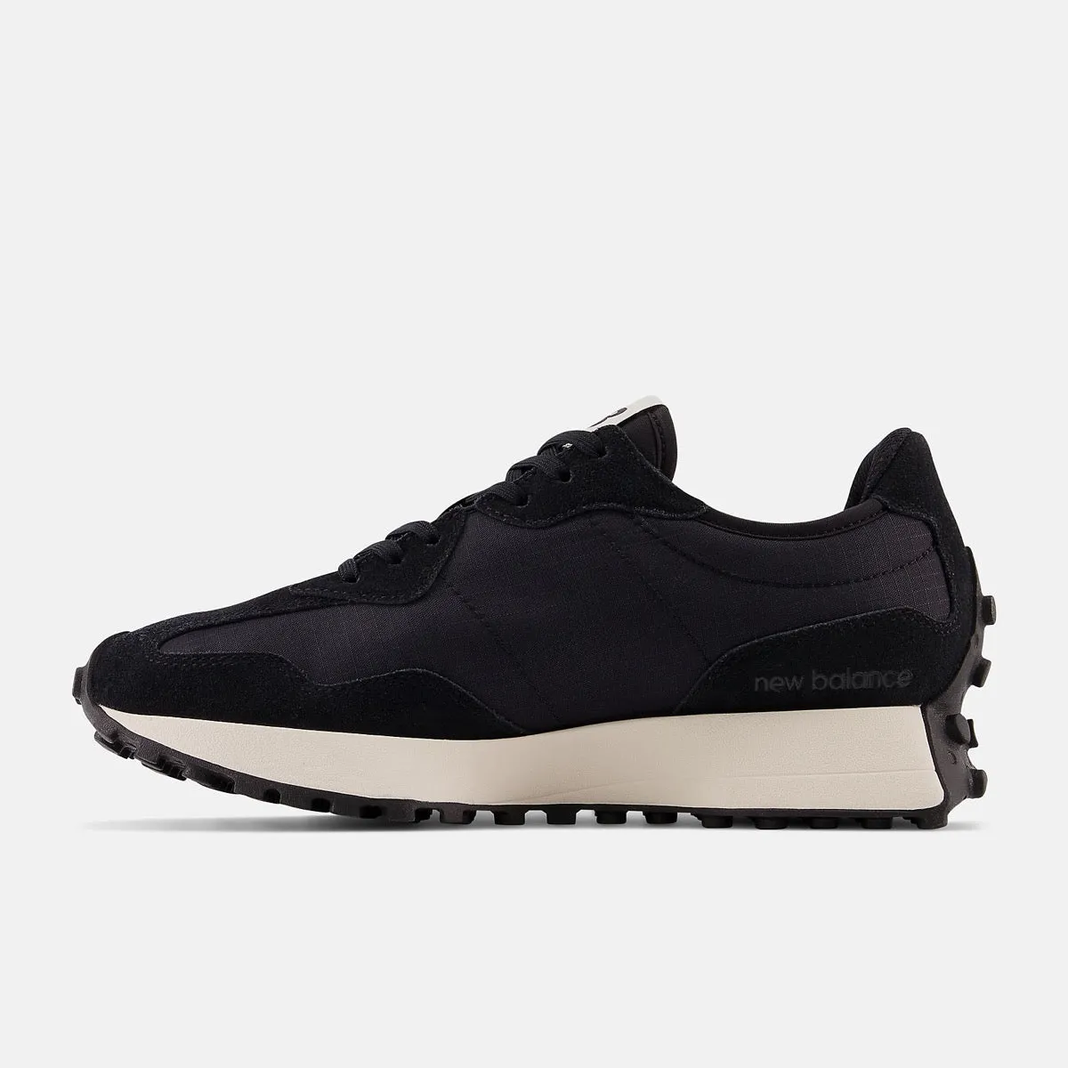 Scarpe Donna NEW BALANCE Sneakers 327 in Suede e Mesh colore Black e Animal Print