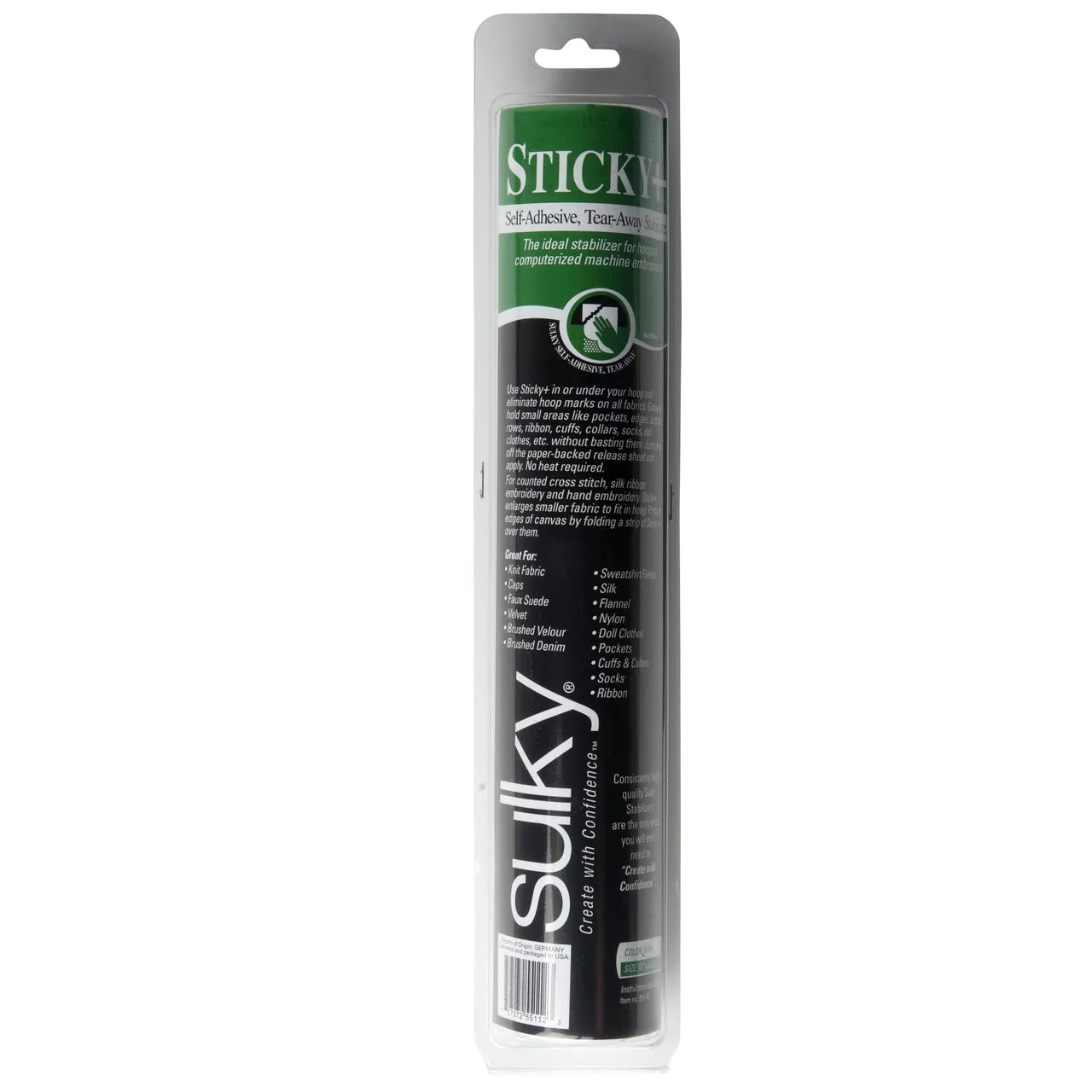 Sulky Sticky   Stabilizer  - White