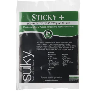 Sulky Sticky   Stabilizer  - White