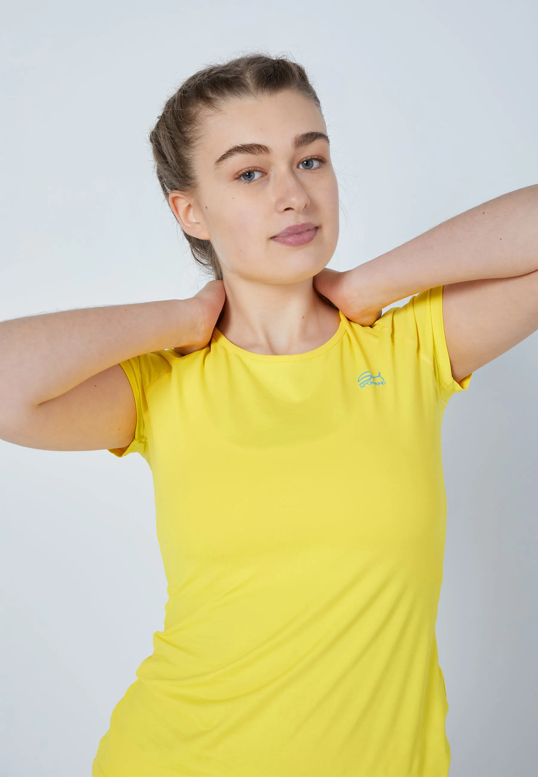 Tennis Capsleeve T-Shirt, yellow