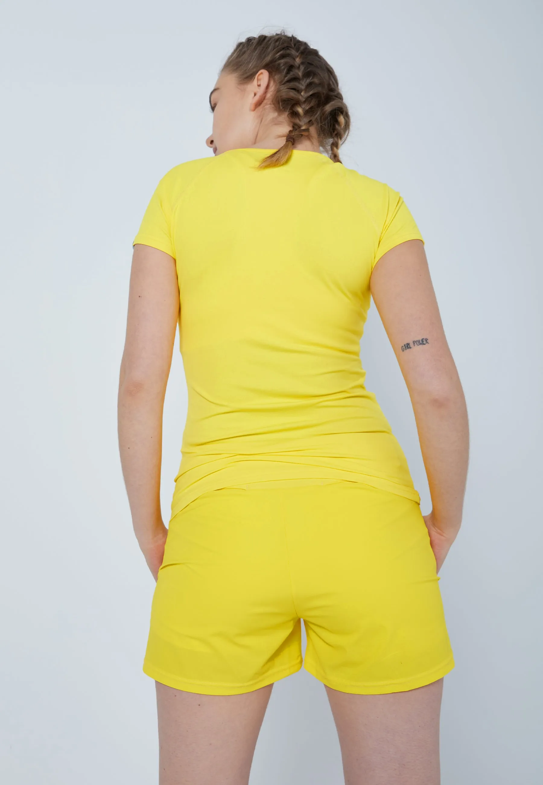 Tennis Capsleeve T-Shirt, yellow
