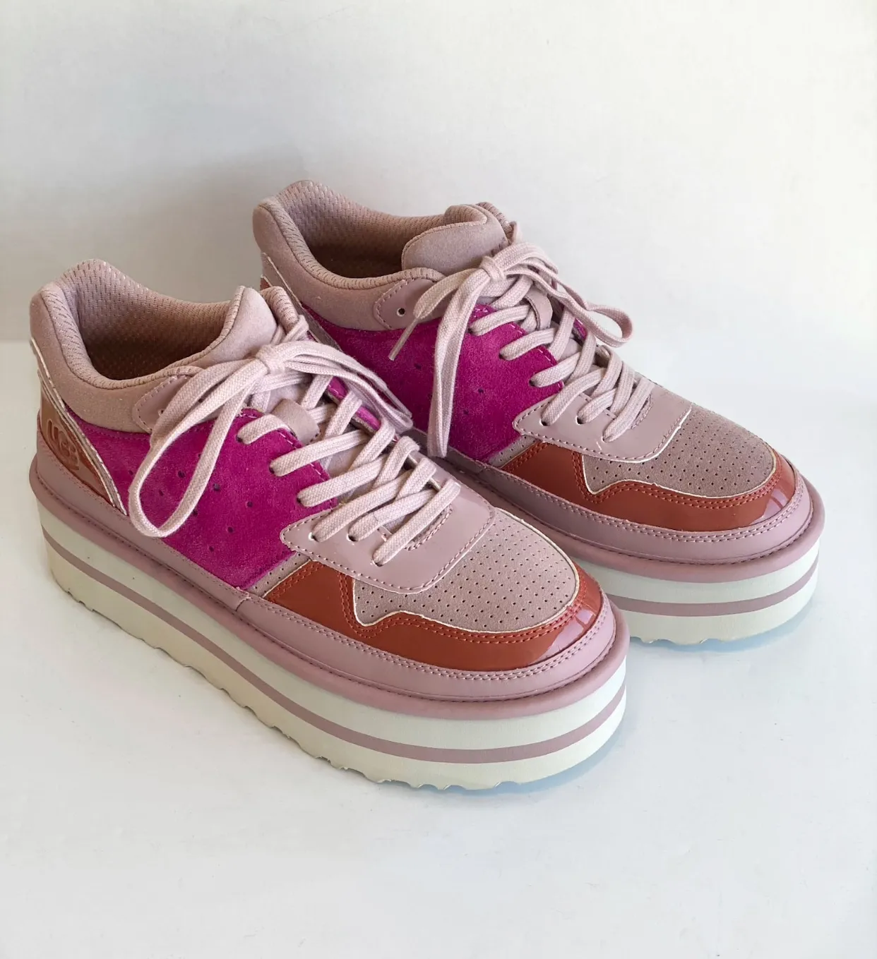 Ugg Suede Platform Sneakers