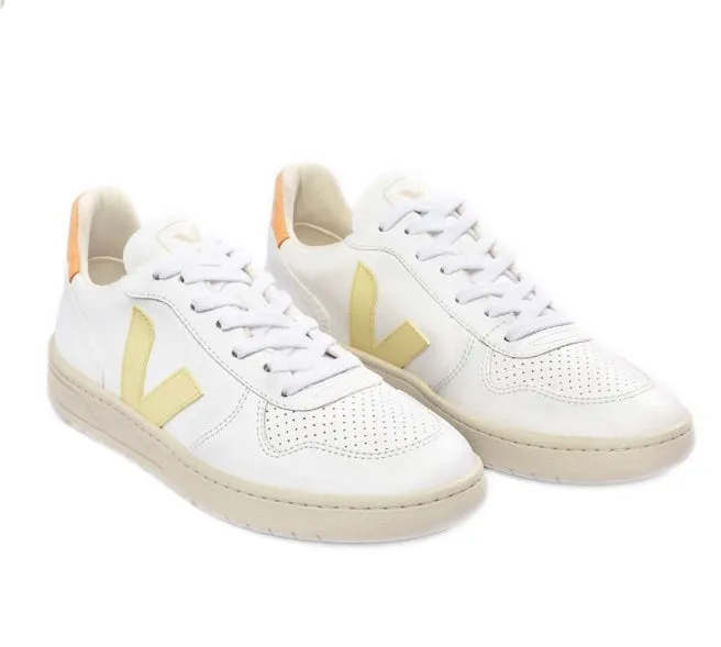 VEJA V-10 CWL White sun peach women