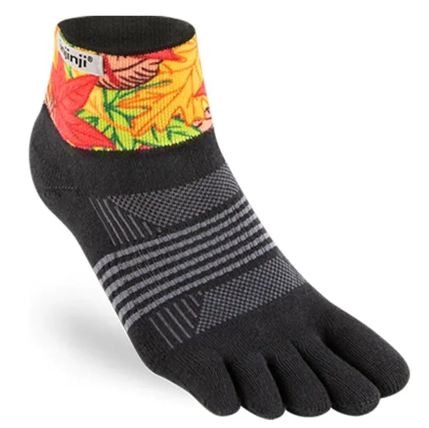 Womens Injinji Spectrum Trail Mini Crew Midweight Socks